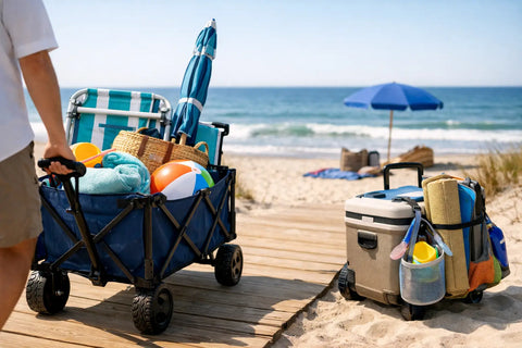 How to Transport Beach Gear Effortlessly