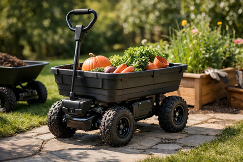 Electric Garden Wagon Heavy Duty Picks