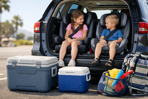 How to Transport Kids and Coolers Right