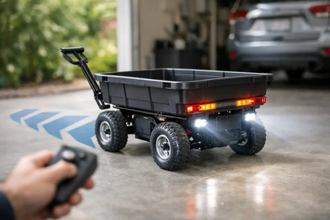 Electric Wagon With Reverse Function Explained