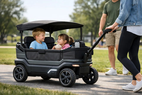 Electric Wagon for Parents That Pulls Its Weight
