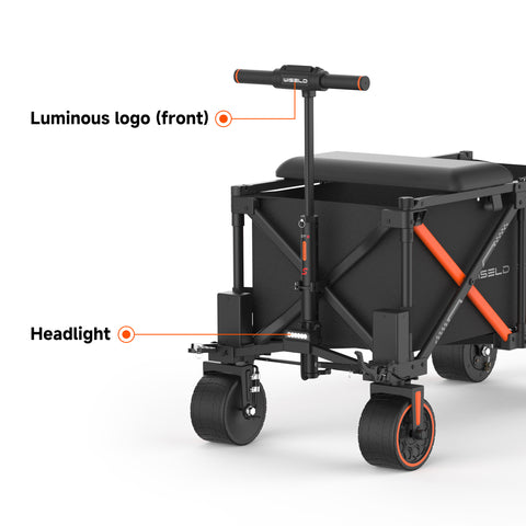 Wiseld GT3 4WD Off Road Tire Utility Wagon 40KM Combo