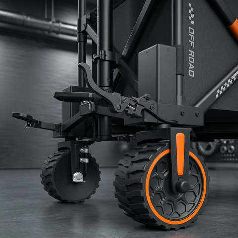 Wiseld GT3 4WD Utility Wagon with OFF ROAD Tires